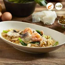 A5 Braised Hor Fun with Assorted Seafood 海鲜滑蛋河粉 .. Small（小） -